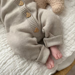 Bear Cub Jumpsuit | Natural | Milk & Baby