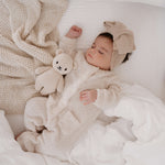 Luna + Luca Cozy Teddy Pocket Jumpsuit | Milk & Baby