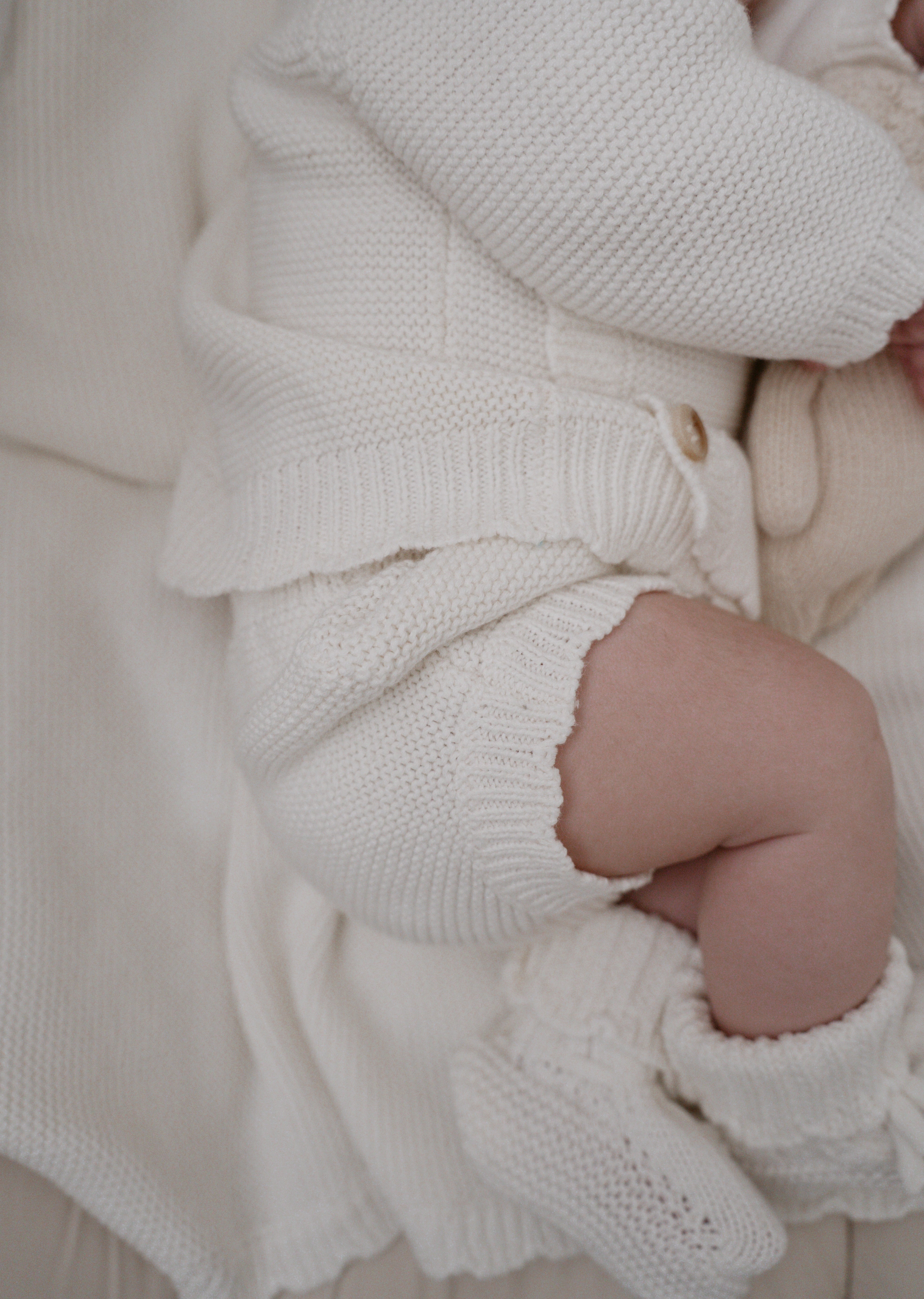 Bring Me Home Scallop Bundle | White | Milk & Baby