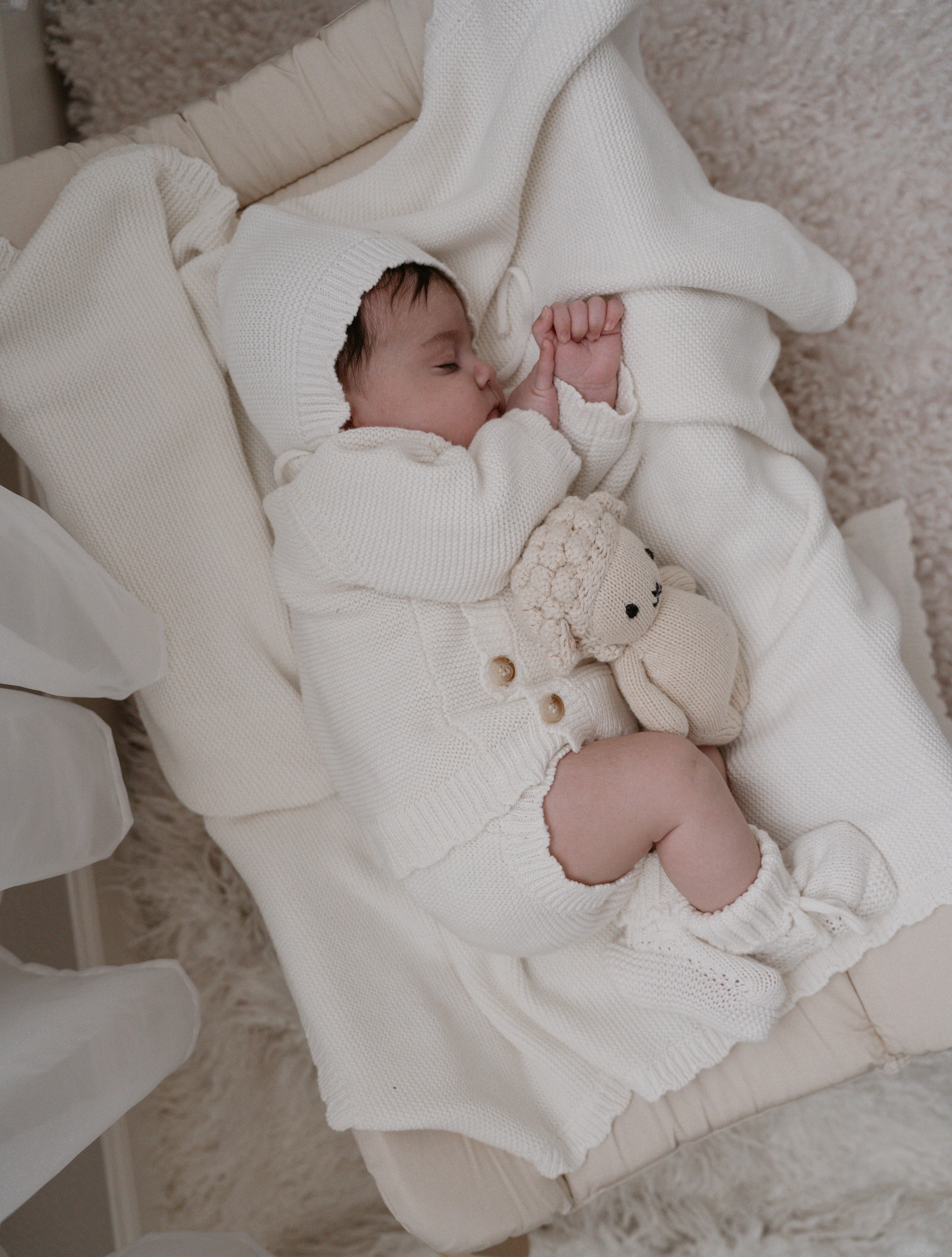 Bring Me Home Scallop Bundle | White | Milk & Baby
