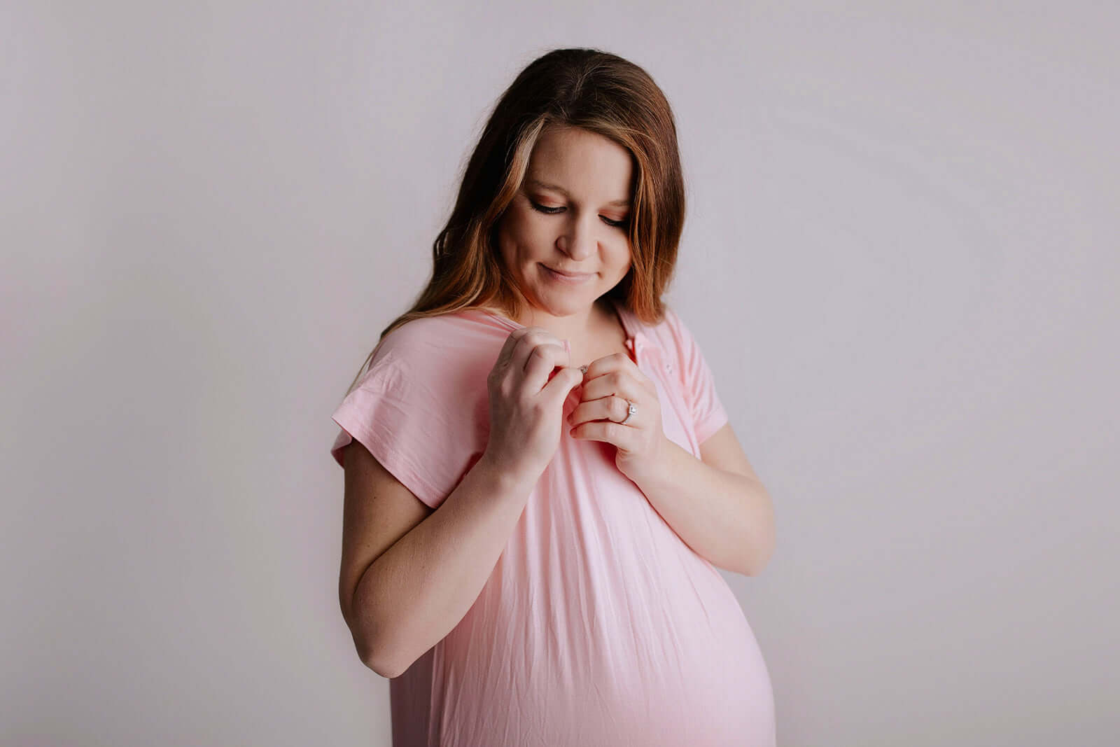 Light Pink Labor & Delivery Gown | Milk & Baby