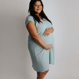 Blue Bird Mommy Labor and Delivery Gown | Milk & Baby