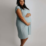 Blue Bird Mommy Labor and Delivery Gown | Milk & Baby