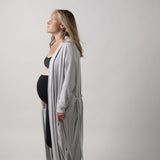 GOLDIE || LONG SLEEVE LOUNGEWEAR MATERNITY ROBE