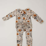 Amber Gardens Convertible Zip Footie | Milk & Baby