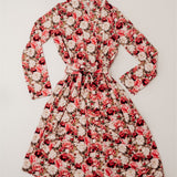 Crimson Bloom Mommy Robe | Milk & Baby