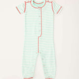 Adrian Valencia x PJS Striped Baby Romper | Milk & Baby