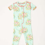 Adrian Valencia x PJS Floral Baby Romper | Milk & Baby