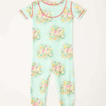 Adrian Valencia x PJS Floral Baby Romper | Milk & Baby