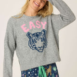 Easy Tiger Snuggle Sweater | Milk & Baby
