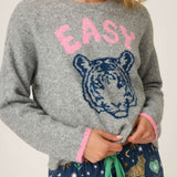 Easy Tiger Snuggle Sweater | Milk & Baby