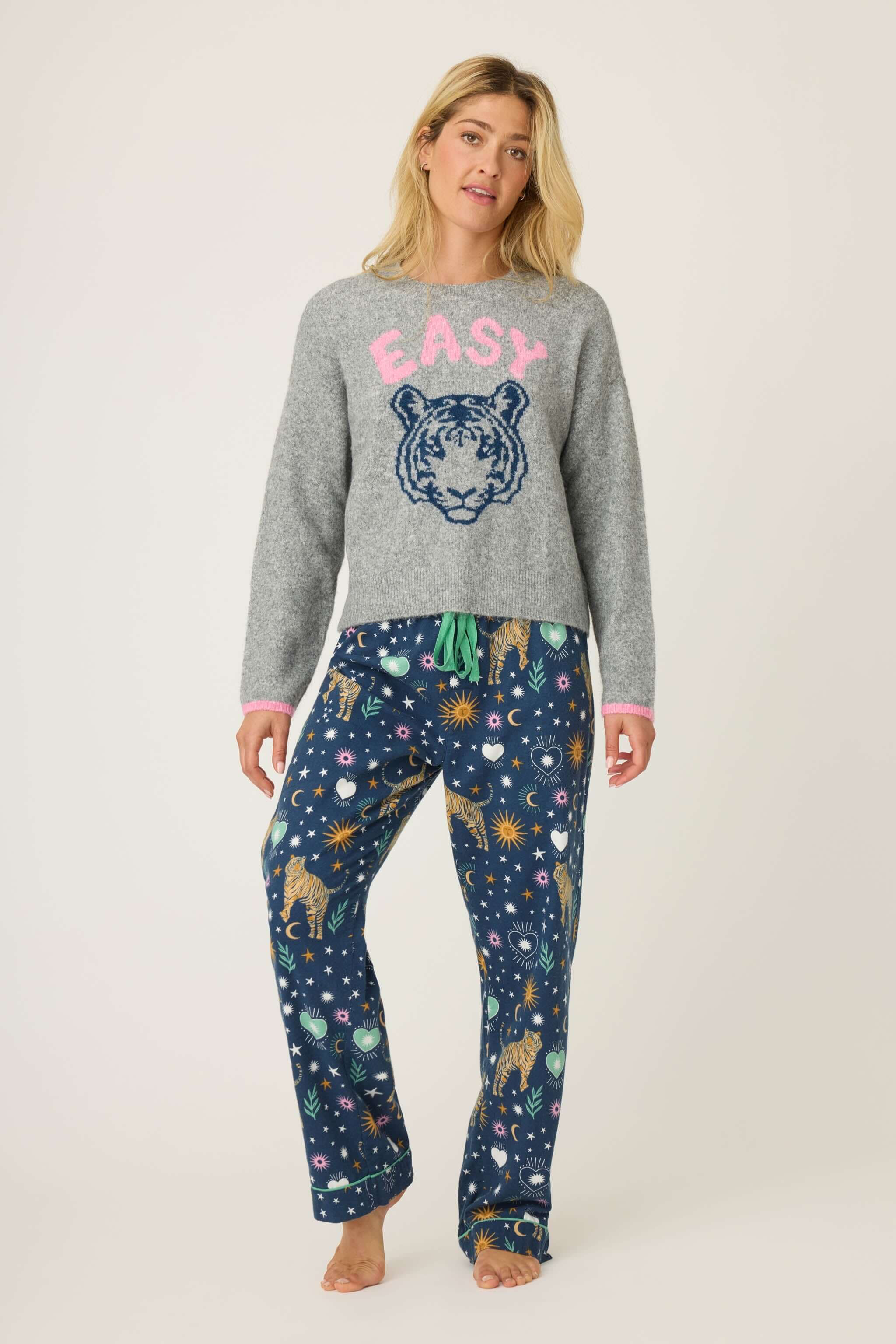 Easy Tiger Snuggle Sweater | Milk & Baby