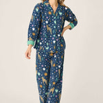 Wild At Heart Tiger Print Flannel PJ Set | Milk & Baby