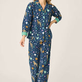 Wild At Heart Tiger Print Flannel PJ Set | Milk & Baby