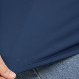 Ribbed Bamboo Racerback Nursing Tank | Navy | Milk & Baby