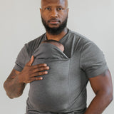 Dad Shirt | Gray | Milk & Baby