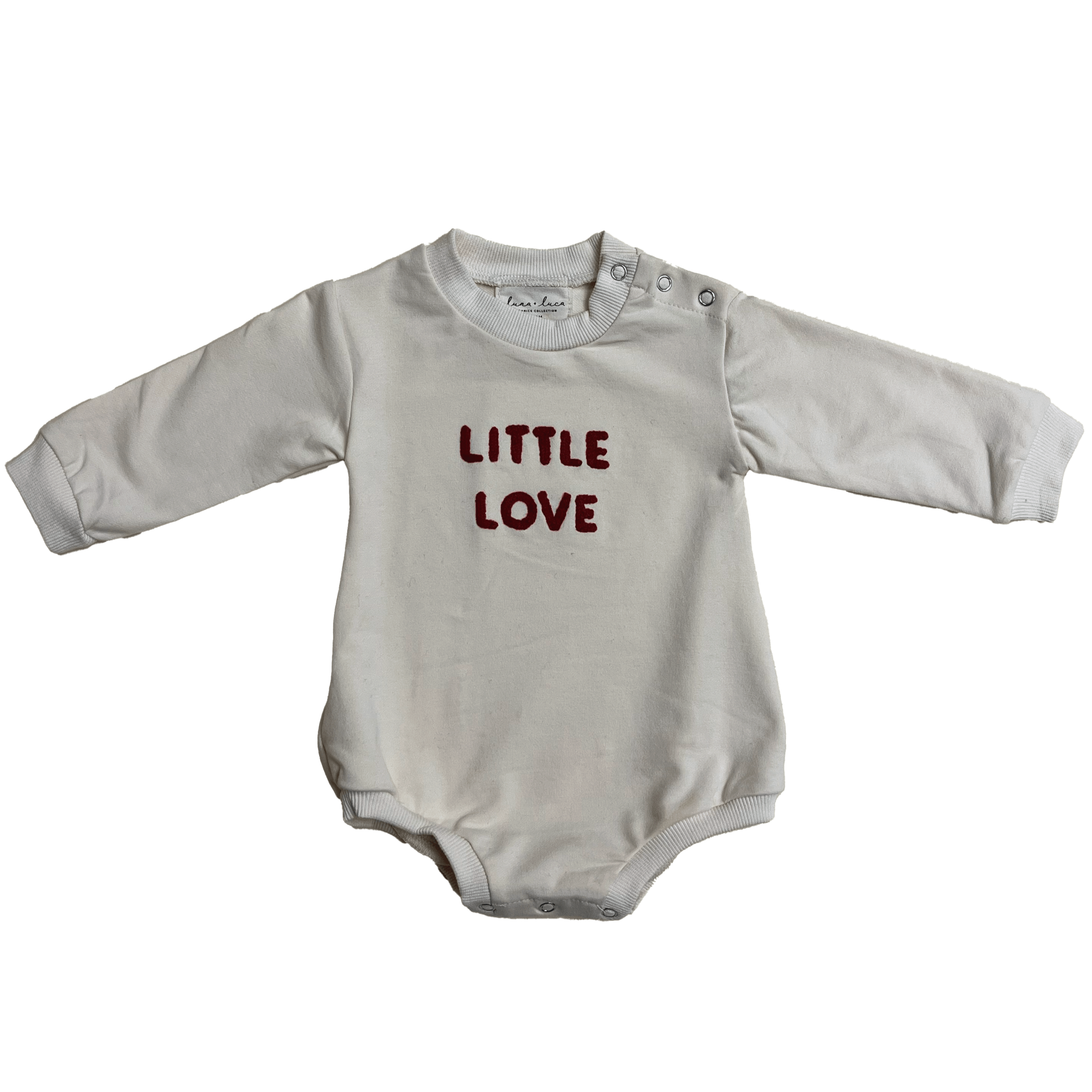Luna + Luca Little Love Romper | Milk & Baby
