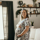 Floral Labor & Delivery Gown | Milk & Baby