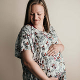 Floral Labor & Delivery Gown | Milk & Baby
