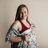 Floral Labor & Delivery Gown | Milk & Baby