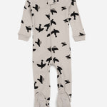Baby Footed Bird Pajamas | Milk & Baby