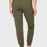 Essential Soft Ponte Cargo Jogger | Milk & Baby