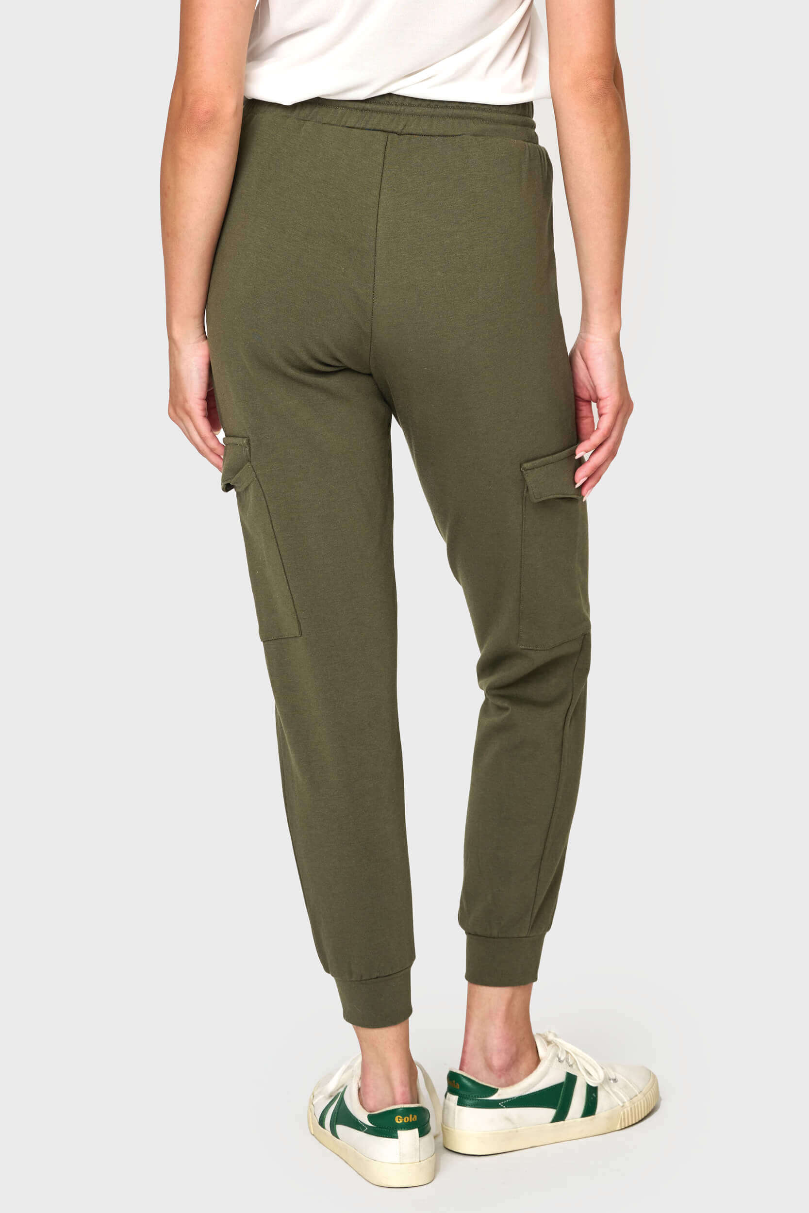 Essential Soft Ponte Cargo Jogger | Milk & Baby