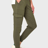 Essential Soft Ponte Cargo Jogger | Milk & Baby