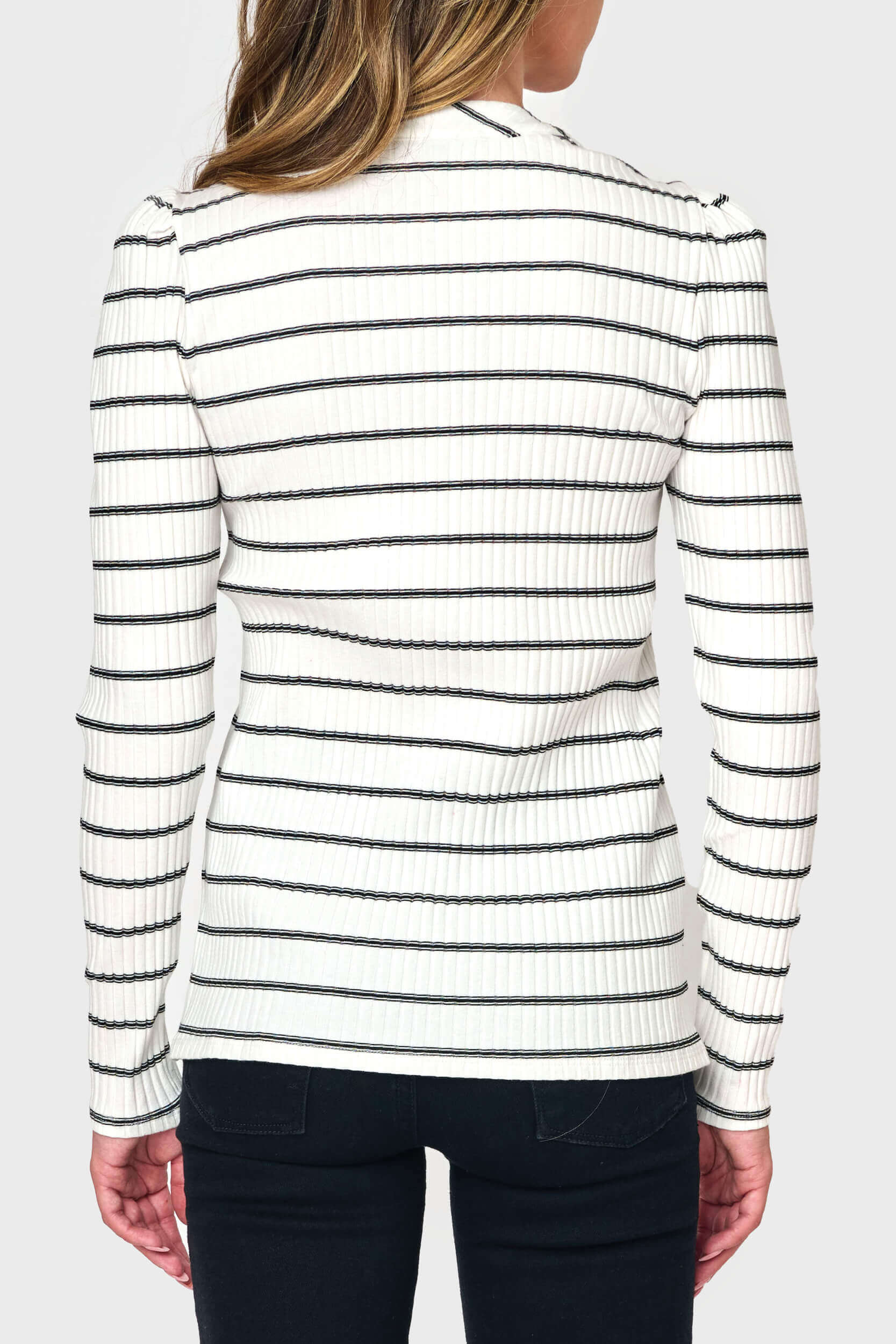 The Amelia Ribbed Henley | Milk & Baby