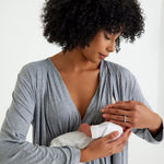 Sleep Well Maternity/Nursing Nightgown & Robe Set | Milk & Baby