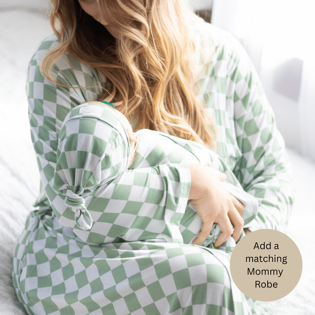 Sage | Bamboo Newborn Nest | Milk & Baby