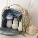 Sazan + JuJuBe Insulated Bottle Bag - Paisley Floral | Milk & Baby