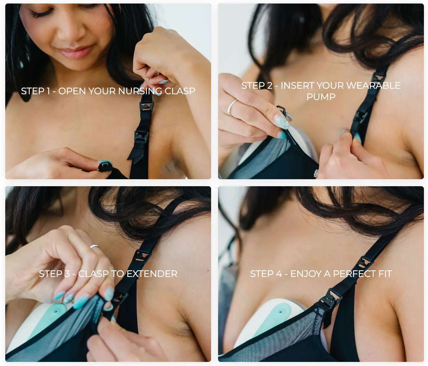 Daily Nursing + Pumping Bra | Milk & Baby
