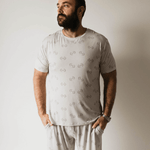 Arm Day | Men's Bamboo Short Pajamas | Milk & Baby