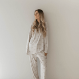 Arm Day | Men's Long Sleeve Bamboo Pajamas | Milk & Baby