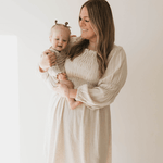 Linen Romper | Flax | Milk & Baby