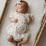 Garden Days | Muslin Romper | Milk & Baby
