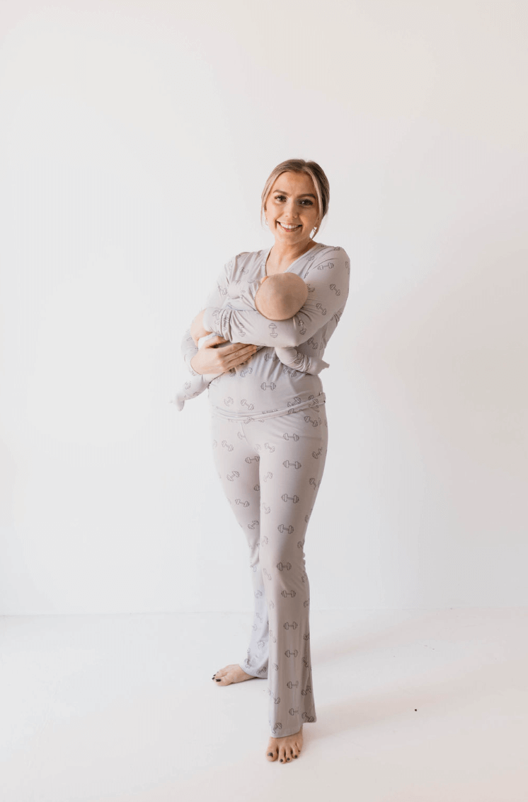 Arm Day | Women's Bamboo Pajamas | Milk & Baby