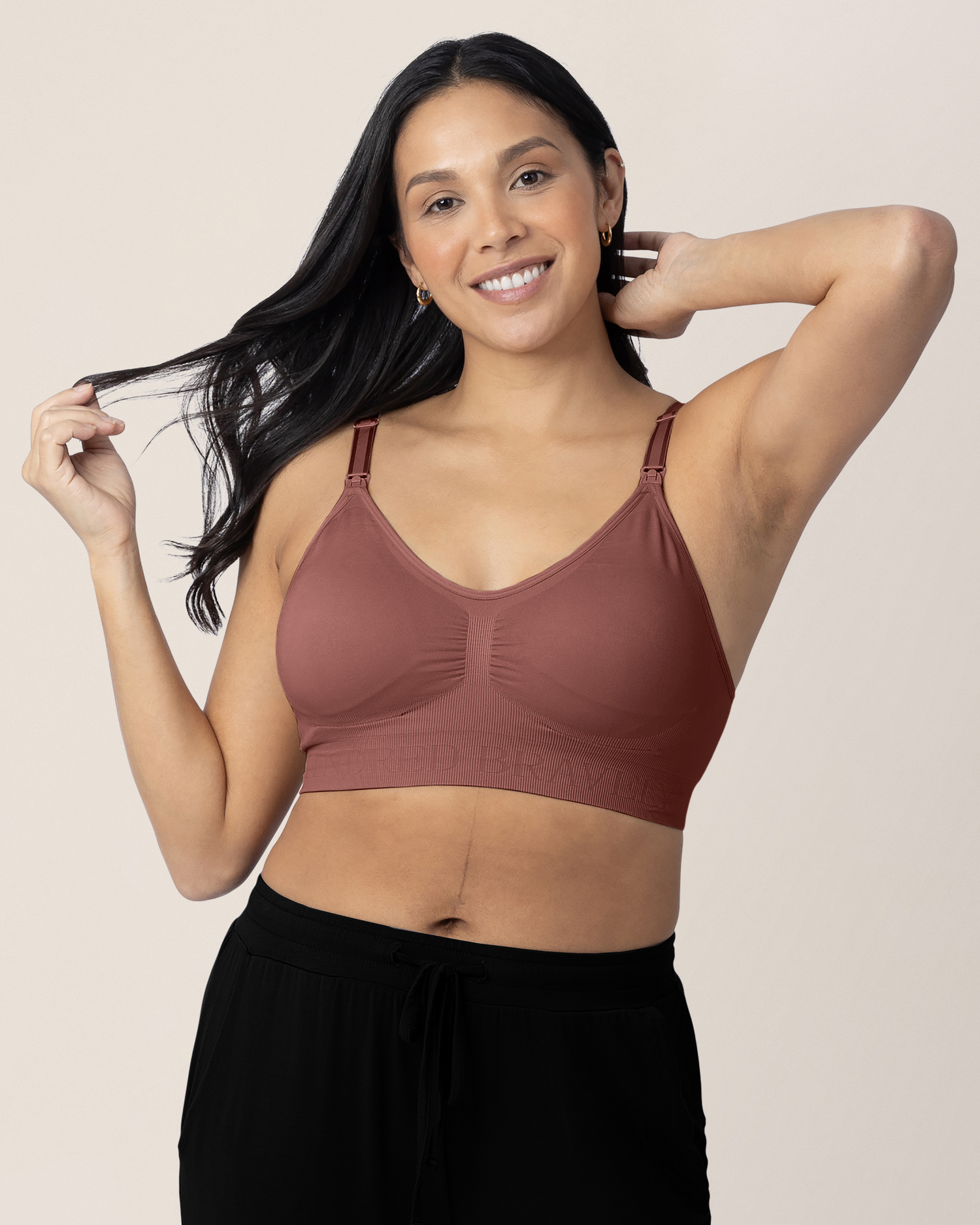 Simply Sublime® Nursing Bra | Redwood | Milk & Baby