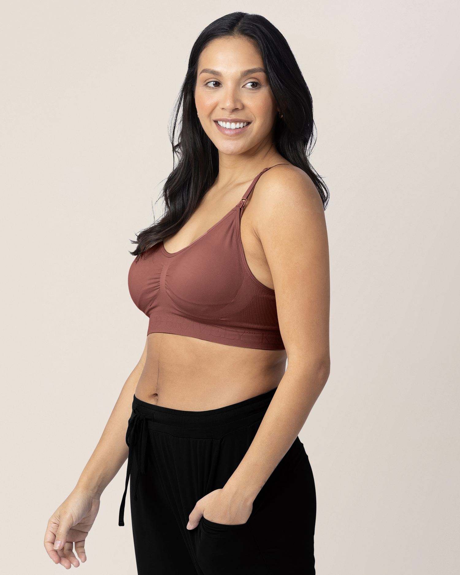 Simply Sublime® Nursing Bra | Redwood | Milk & Baby