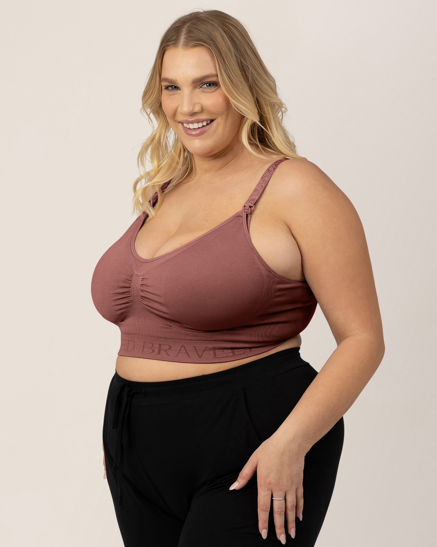Simply Sublime® Nursing Bra | Redwood | Milk & Baby