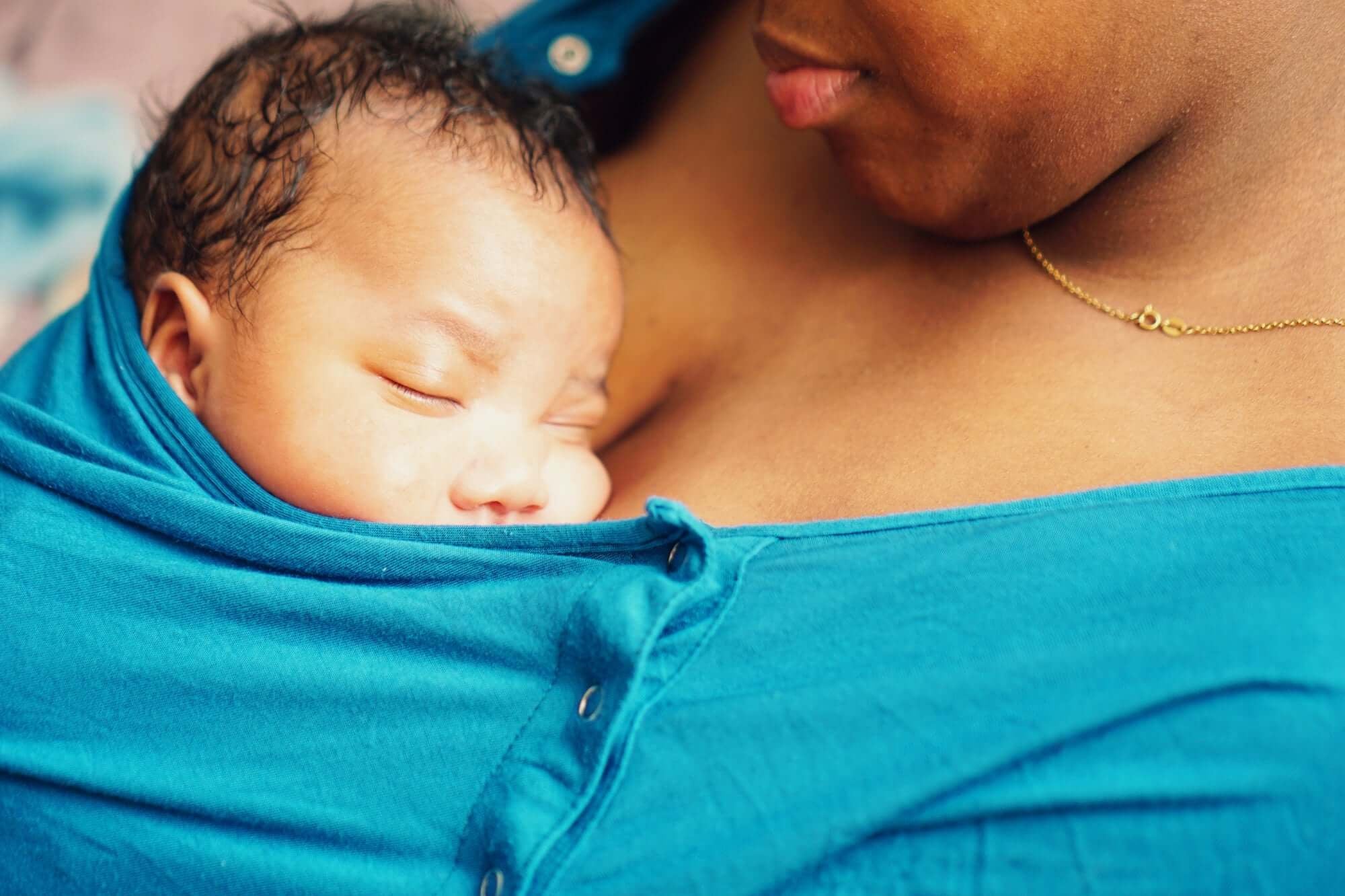 Blue Labor & Delivery Gown | Milk & Baby