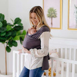 Tuck and Bundle Baby Wrap | Slate Grey Milk & Baby