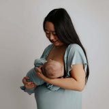 Blue Bird Mommy Labor and Delivery Gown | Milk & Baby