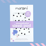 Snugababe Swaddle™ Sleep Pod | Blue Clouds | Milk & Baby