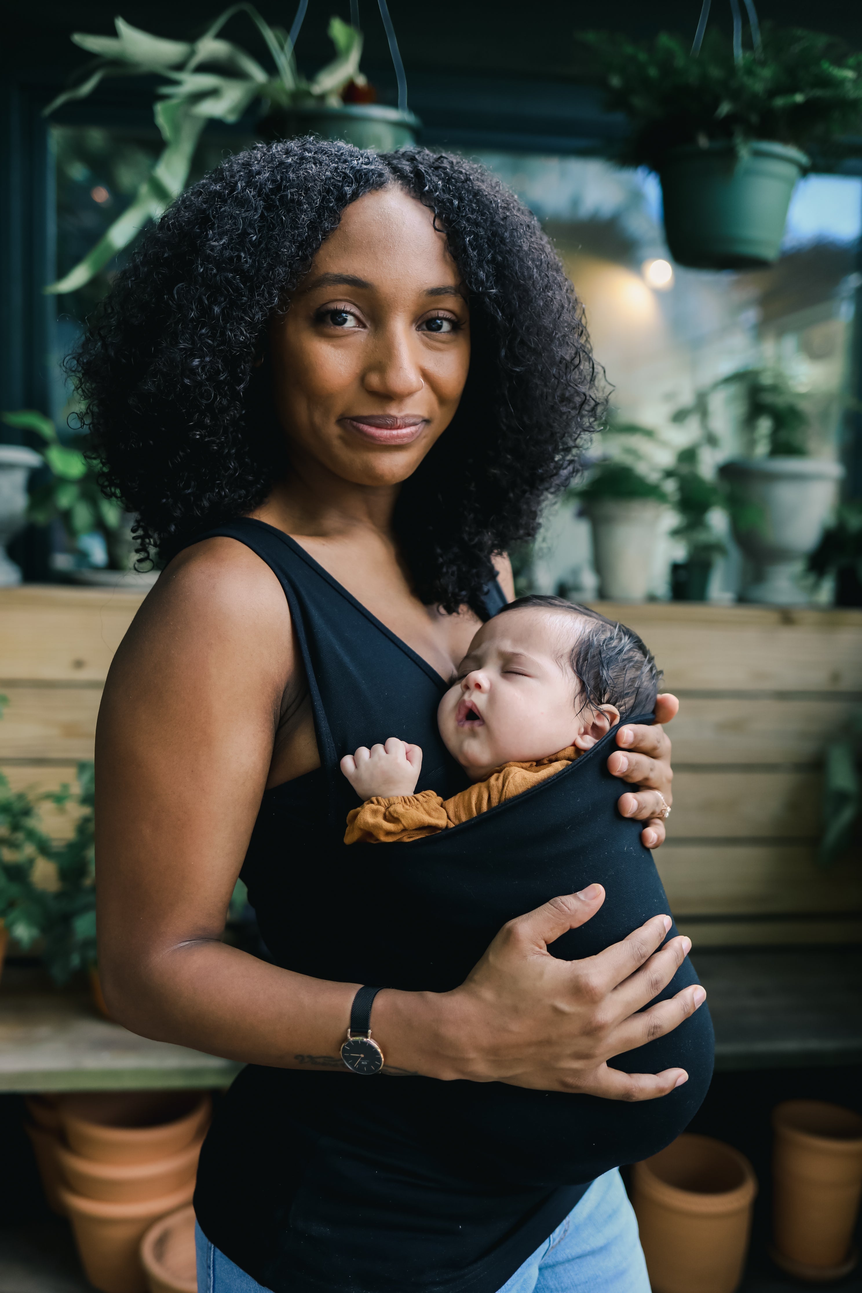 Soothe Shirt | Black | Milk & Baby
