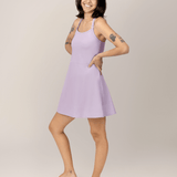 Stevie Active Racerback Nursing Dress | Lavender Mist | Milk & Baby