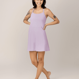 Stevie Active Racerback Nursing Dress | Lavender Mist | Milk & Baby