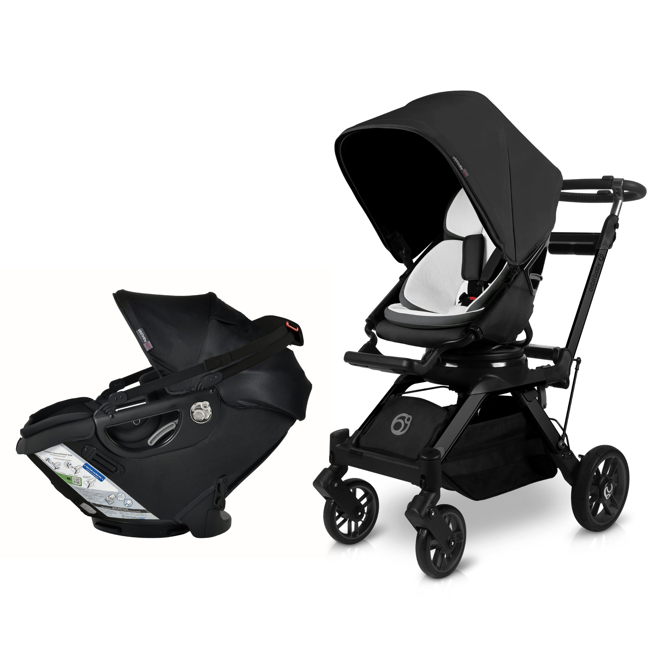 Orbit Baby Stroll & Ride Travel System | Milk & Baby