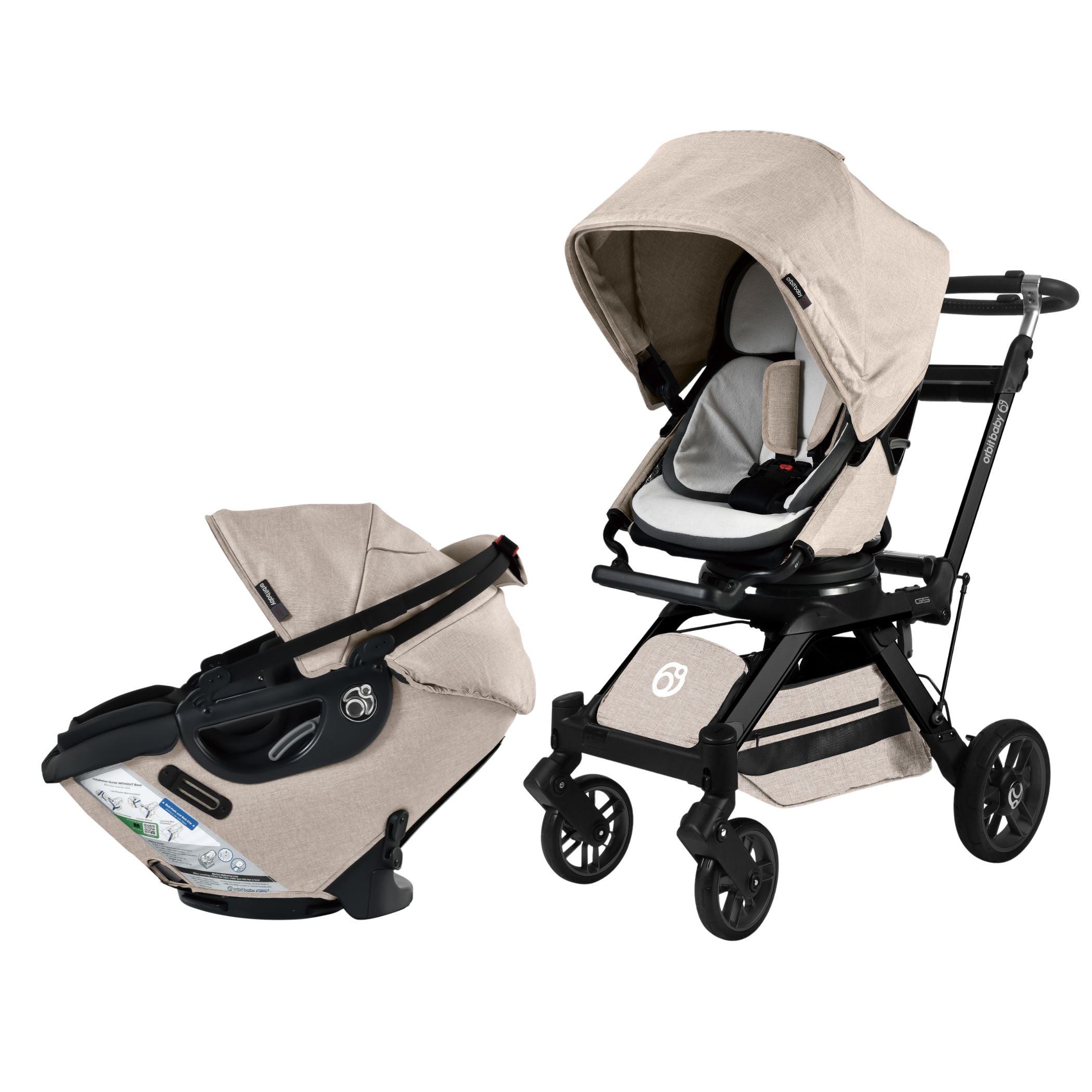 Orbit Baby Stroll & Ride Travel System | Milk & Baby
